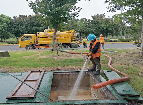 镇海化油池清理
